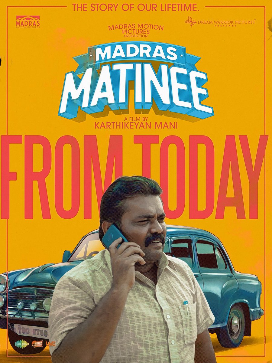 SR Prabu (@prabhu_sr) on Twitter photo Happy to present you this beautiful film #MadrasMatinee directed by
<a href="/keyanmk/">keyanmk</a> @dreamwarriorpic <a href="/saregamasouth/">Saregama South</a> <a href="/cinemapayyan/">Cinemapayyan</a>
Best wishes!! <a href="/kaaliactor/">Kaali Venkat</a> <a href="/Roshni_offl/">Roshni Haripriyan</a> <a href="/Vishva_actor/">Vishva</a> @actormadhumitha <a href="/gk_anand/">Anand GK</a> <a href="/KCBalasarangan/">K C Balasarangan</a> <a href="/jacki_art/">Jackson</a> <a href="/KavingarSnekan/">Snekan S</a> <a href="/Paulbritto93/">George maryan</a> <a href="/amsamuski/">Satheesh Kumar Samuski</a> Happy to present you this beautiful film #MadrasMatinee directed by
<a href="/keyanmk/">keyanmk</a> @dreamwarriorpic <a href="/saregamasouth/">Saregama South</a> <a href="/cinemapayyan/">Cinemapayyan</a>
Best wishes!! <a href="/kaaliactor/">Kaali Venkat</a> <a href="/Roshni_offl/">Roshni Haripriyan</a> <a href="/Vishva_actor/">Vishva</a> @actormadhumitha <a href="/gk_anand/">Anand GK</a> <a href="/KCBalasarangan/">K C Balasarangan</a> <a href="/jacki_art/">Jackson</a> <a href="/KavingarSnekan/">Snekan S</a> <a href="/Paulbritto93/">George maryan</a> <a href="/amsamuski/">Satheesh Kumar Samuski</a>