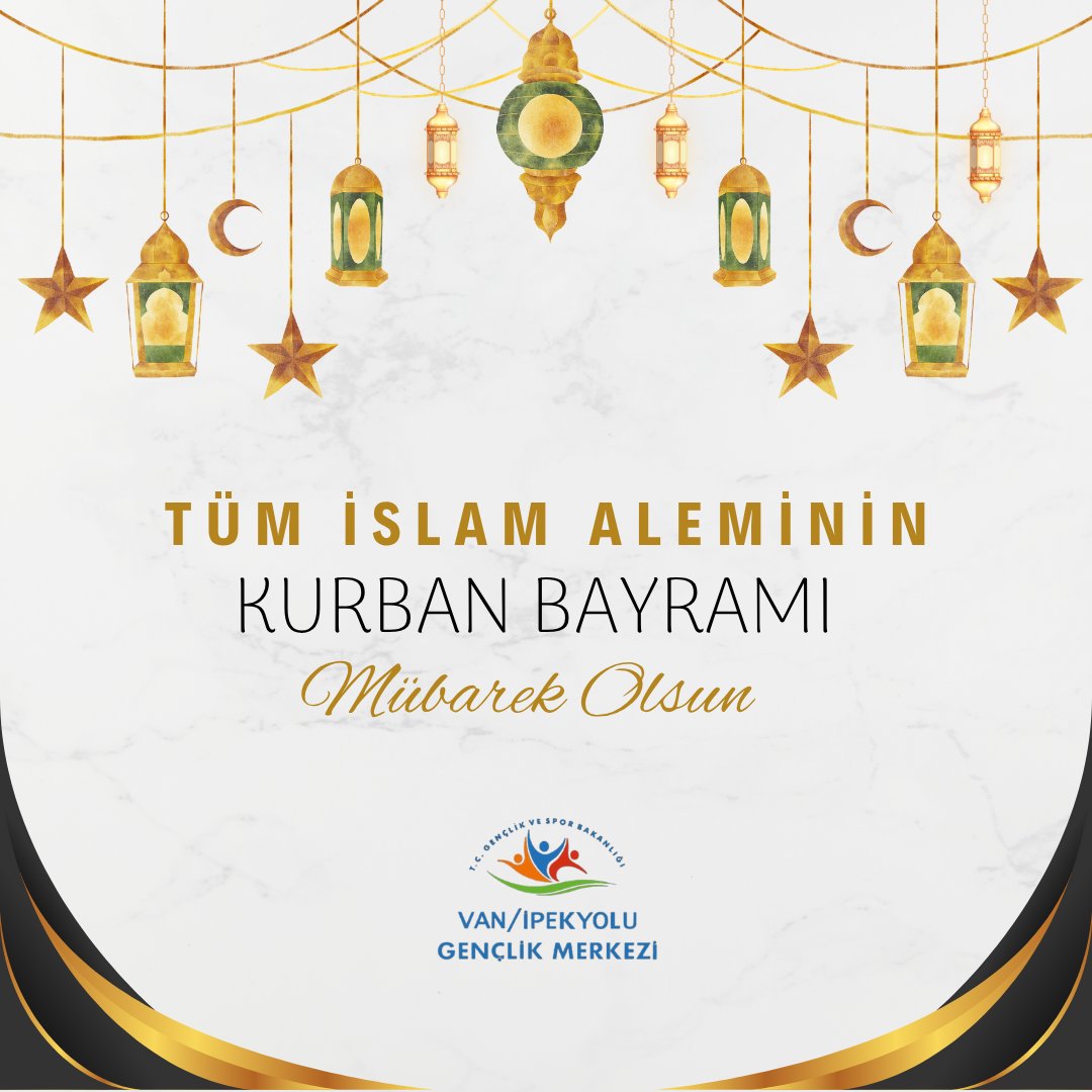 🌙✨ Kurban Bayramı; paylaşmanın, sevginin, birlik ve beraberliğin en güzel halidir.
Kalplerimizin bir olduğu, sofraların bereketle dolduğu, sevdiklerimizle yan yana olabildiğimiz nice bayramlara… 💫
Kurban Bayramınız Kutlu Olsun.

#KurbanBayramı #PaylaşmakGüzeldir