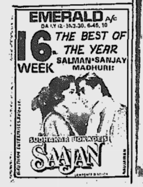 A Thread On 1991's highest Grossing film #Saajan starring #SalmanKhan, #SanjayDutt and #MadhuriDixit.