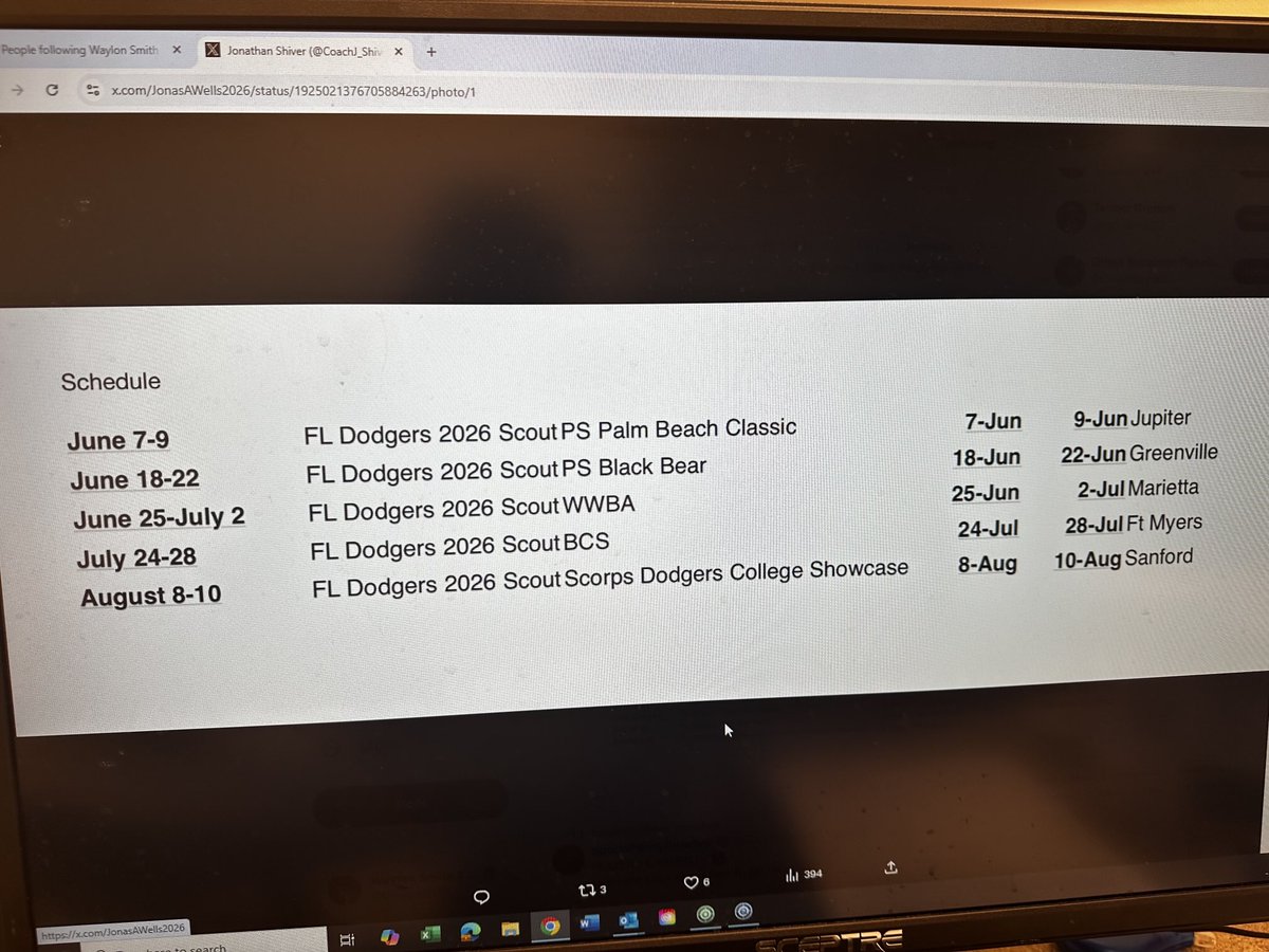 Waylon Smith 2026 ABAC Commit tweet media