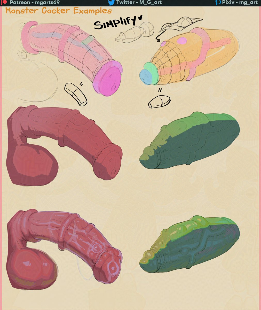 The cock tutorial is here! - i tried to make it simple enough so it was easy to understand and retain information. 
Mostly focused to beginner artists
PLS let me know what you think :3
Hope you find it useful(*/ω＼*) - Check the Hd on PTR
