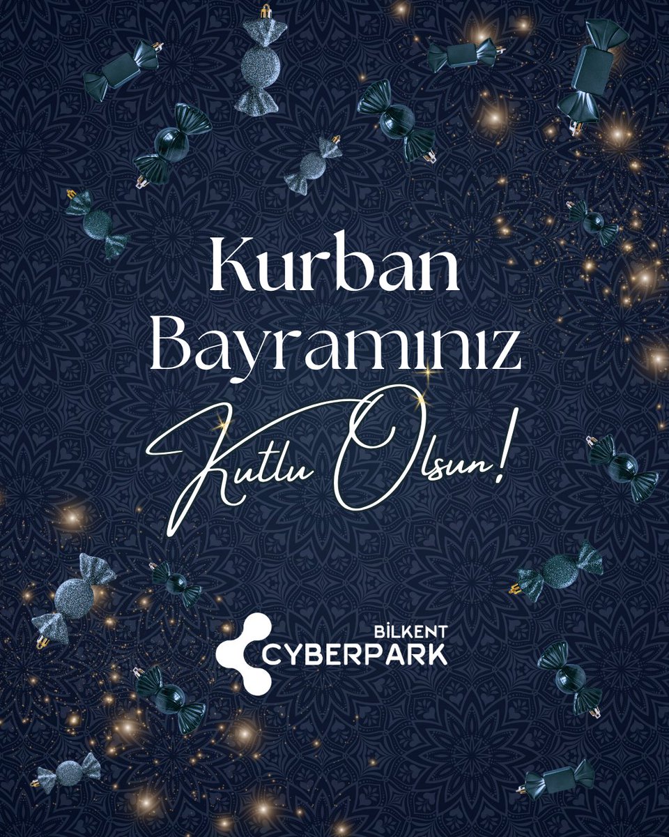 Sevdiklerinizle birlikte sağlık, mutluluk ve huzur dolu bir bayram geçirmenizi dileriz.

#BilkentCYBERPARK #KurbanBayramı