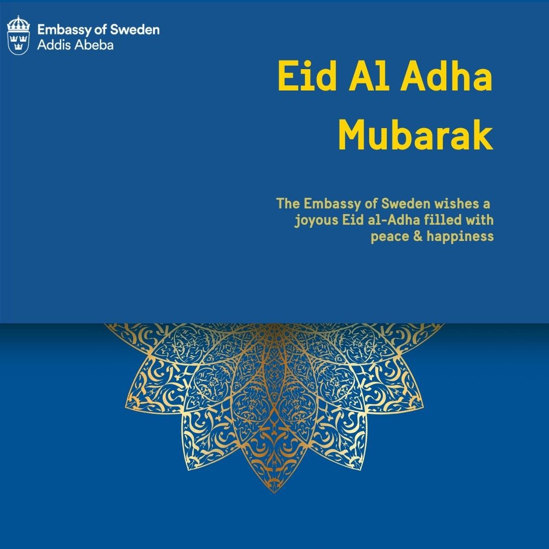 The Embassy of Sweden wishes a joyous #EidAlAdha2025

#eidmubarak