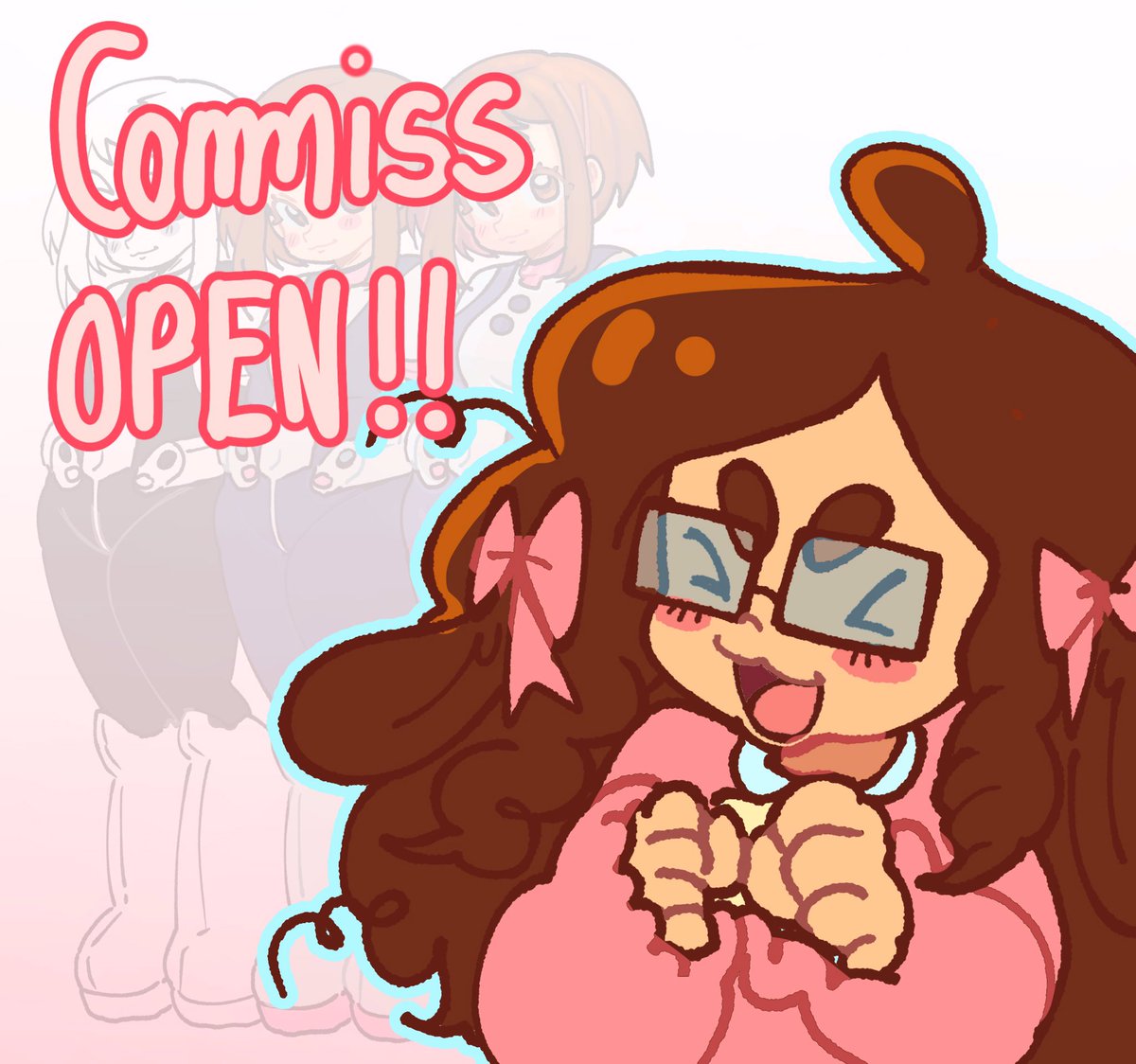 Nakibystrash's tweet image. I REOPENED COMMISSIONS!!