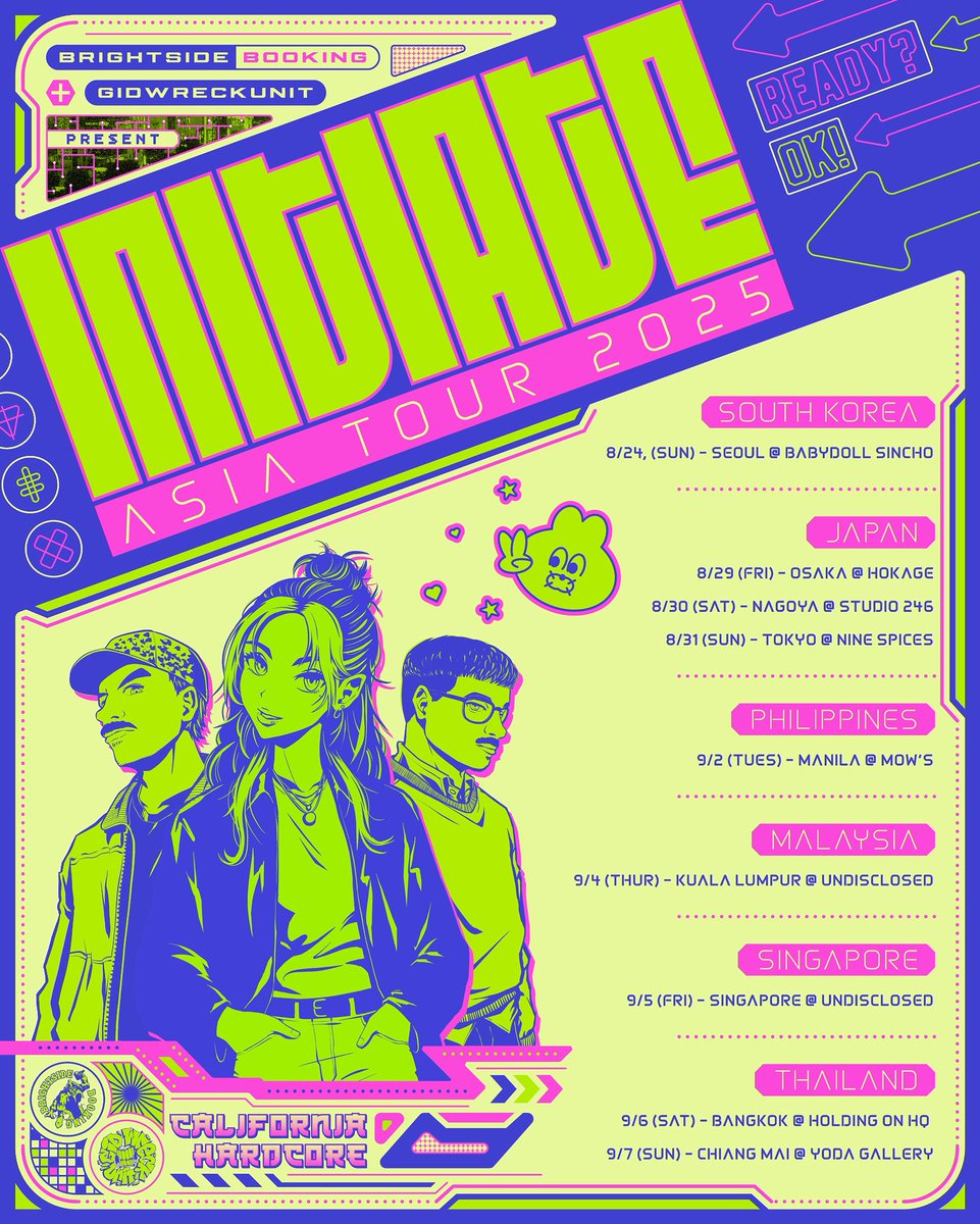 NEW TOUR ALERT - ASIA HERE WE GOOOOOOO