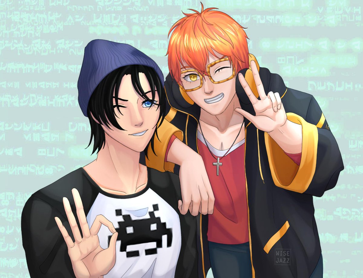 Quiero hacer más crossovers, mientras más locos mejor (este no está tan loco)

#arminkeenan #lucielmysticmessenger #707  #seven #otome #mysticmessenger #mycandylove #mcl #AmorDoce #amoursucre