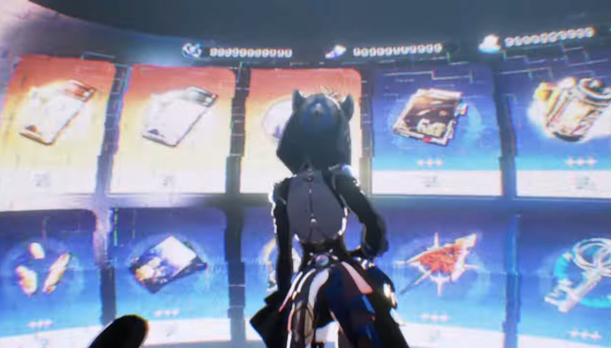 you know .. I'm start to think that maybe they try to give us a hint of amphoreus ending through the trailer.

first hyacine now cipher. 

( it's like they're "data" that live inside your computer or something lol lmao )