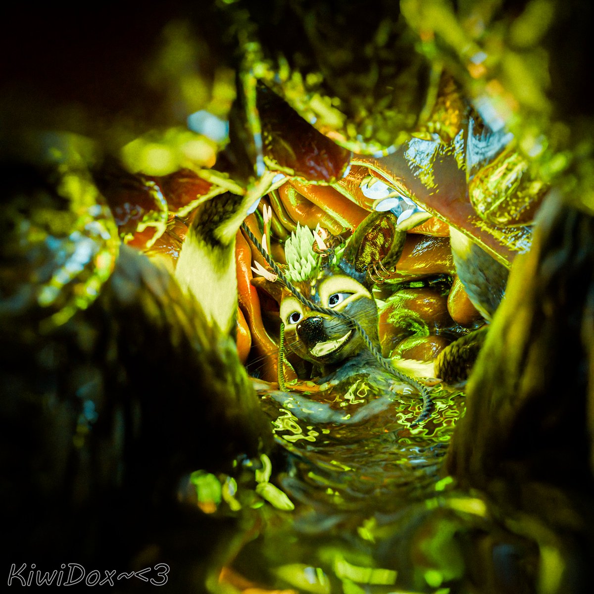 I didn't volunteer for this... uh... it was his idea.... >.>;