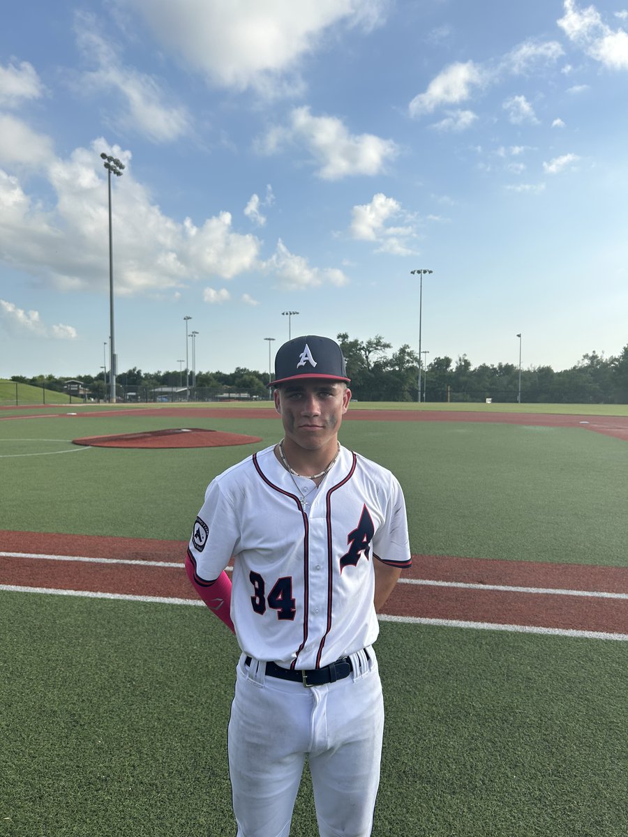 ✭Five Tool Texas✭ (@fivetooltexas) on Twitter photo F: <a href="/arlingtonas1988/">Arlington A's Baseball</a> Yankees 10,
USA Prime Cavemen Garcia 7
PoG: <a href="/CalebLenhart/">Caleb Lenhart</a> 2-3, RBI, 2R F: <a href="/arlingtonas1988/">Arlington A's Baseball</a> Yankees 10,
USA Prime Cavemen Garcia 7
PoG: <a href="/CalebLenhart/">Caleb Lenhart</a> 2-3, RBI, 2R