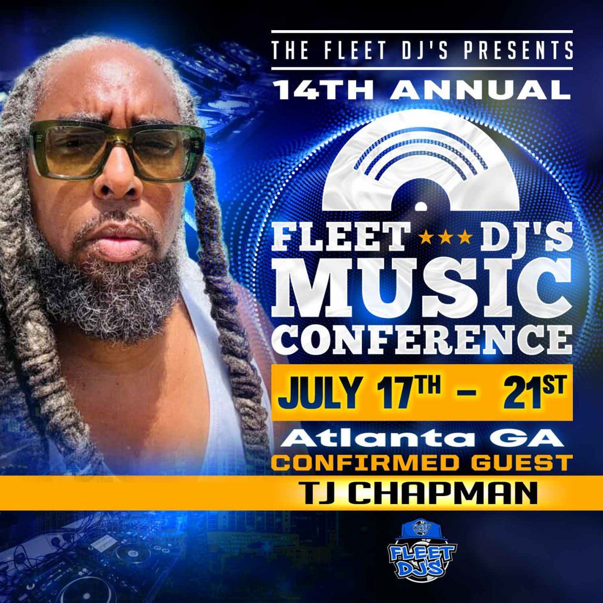 Confirmed for  @fleetdjmusicconference in Atlanta, Georgia July 17th to 21st @tjsdjs Make sure u come out network . Number one networking  event ... #FleetDJs🔥🔥🔥 #welive #BreakingRecords #FleetEvents #fdjmusicconference  #fleetnation #FDJMC2025 #fleettheworld #fleetdjs #atlga
