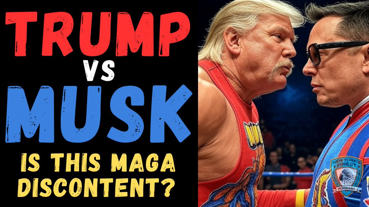 Join #TheFinestUnfiltered tomorrow morning @ 0805 ET when we sit down and discuss the recent beef between President Trump &amp; Elon Musk. We will discuss if this is a reflection of discontent in MAGA ? Jump in the live chat on X, YouTube or Rumble.
