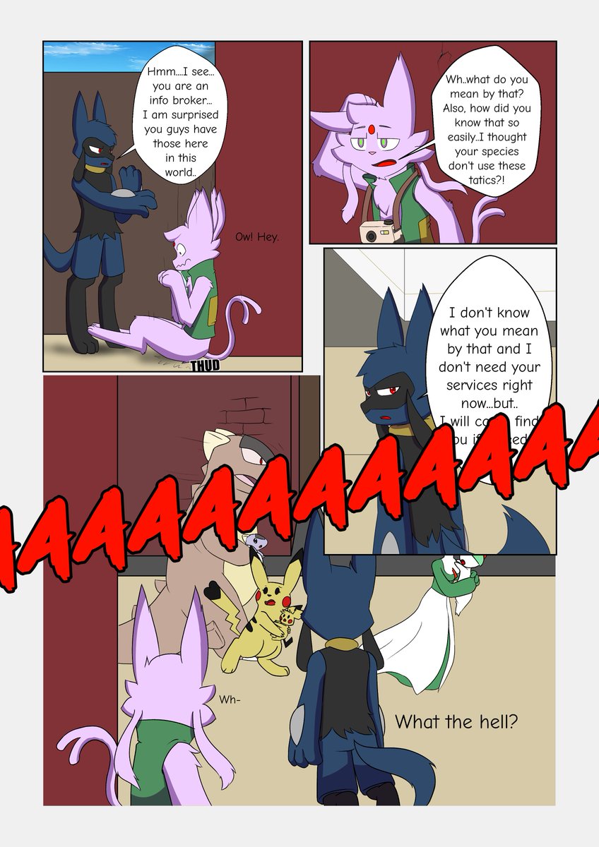 NovaartsSfw's tweet photo. BHPS Ch 1 Pg 38 [Fated Encounter]
And the trouble beings.
#pokemon #pmd #pokemonmysterydungeon #comic #pmdcomic #BHPS https://t.co/TAbsOpOhHx