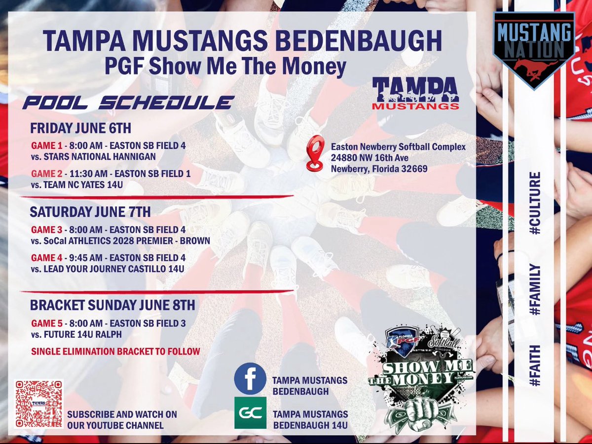 Aubrey Beauchaine (@aubreybeau2028) on Twitter photo Back at it this weekend in PGF Show Me The Money. Let’s go ladies!
<a href="/TMBedenbaugh/">Tampa Mustangs Bedenbaugh 14U</a> Back at it this weekend in PGF Show Me The Money. Let’s go ladies!
<a href="/TMBedenbaugh/">Tampa Mustangs Bedenbaugh 14U</a>