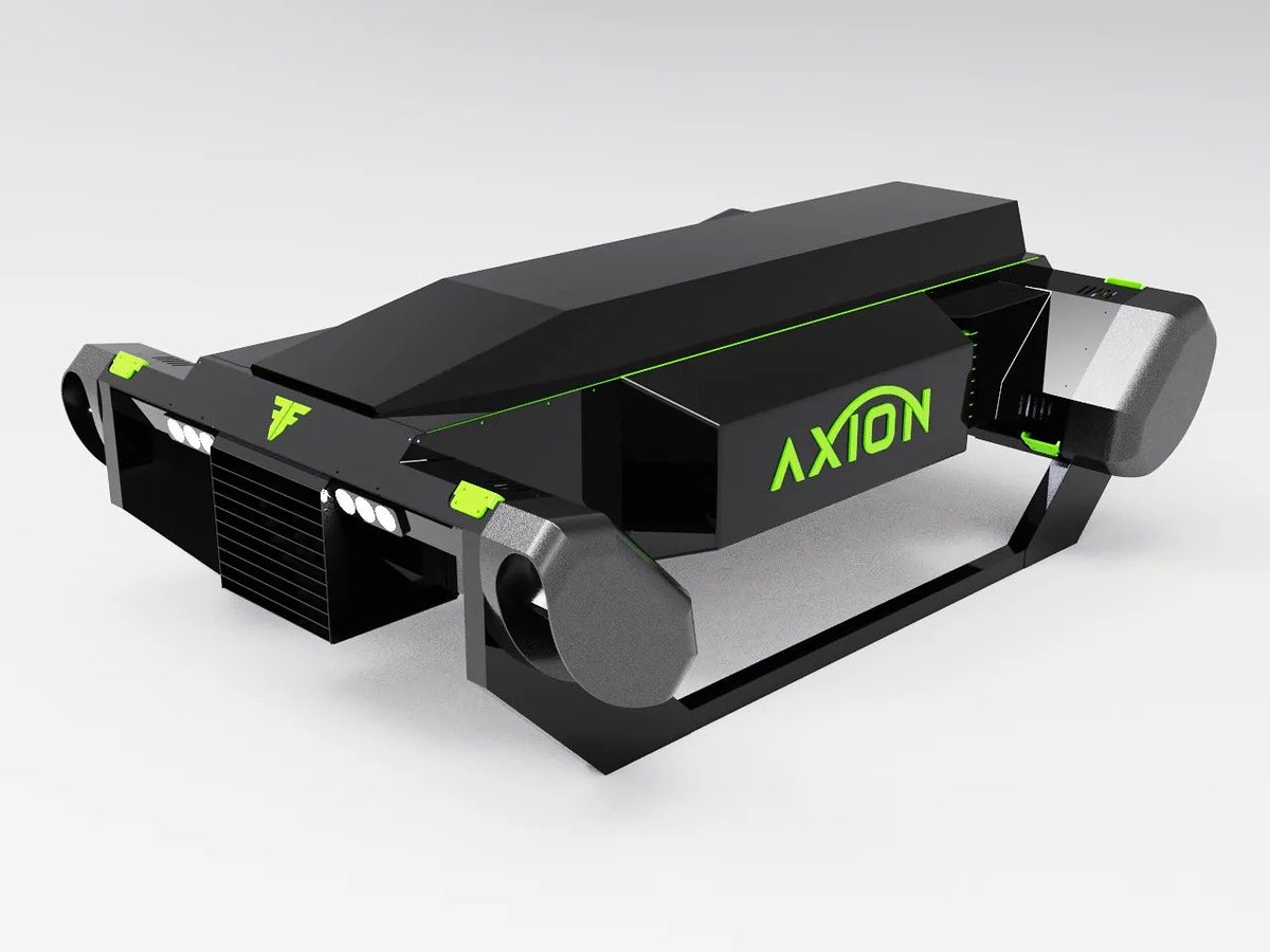 FusionFlightInc's tweet image. The cool thing about Axion is that it can be reconfigured in hours from a single-seat aerial “racer” to an unmanned heavy lift aircraft. Check out this rendering of the unmanned configuration. Stay tuned for the photos of the actual prototype that is currently under construction!