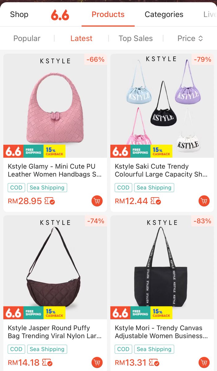 kyumadethings's tweet photo. Bukan alep syukri, bukan larissa, bukan bostanten.

Pernah nampak tak brand ni? Makin murah sebab today 6.6😍Review pun cakap helok. https://t.co/S9WQgODJlC