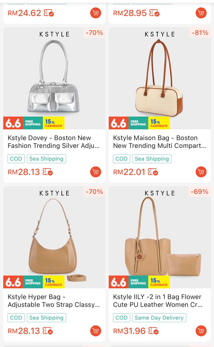 kyumadethings's tweet photo. Bukan alep syukri, bukan larissa, bukan bostanten.

Pernah nampak tak brand ni? Makin murah sebab today 6.6😍Review pun cakap helok. https://t.co/S9WQgODJlC
