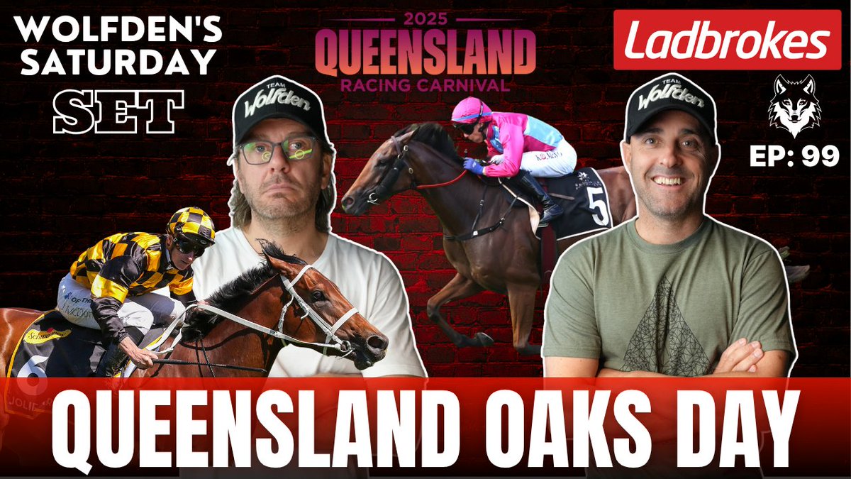 We're less than 24 hours out from a huge Super Saturday of racing, and the lads from <a href="/WolfdenApp/">WOLFDEN 🐺</a> have done the form with their 'Saturday Set', check it out! 🔗 bit.ly/SuperSaturdayS… #QLDisRacing