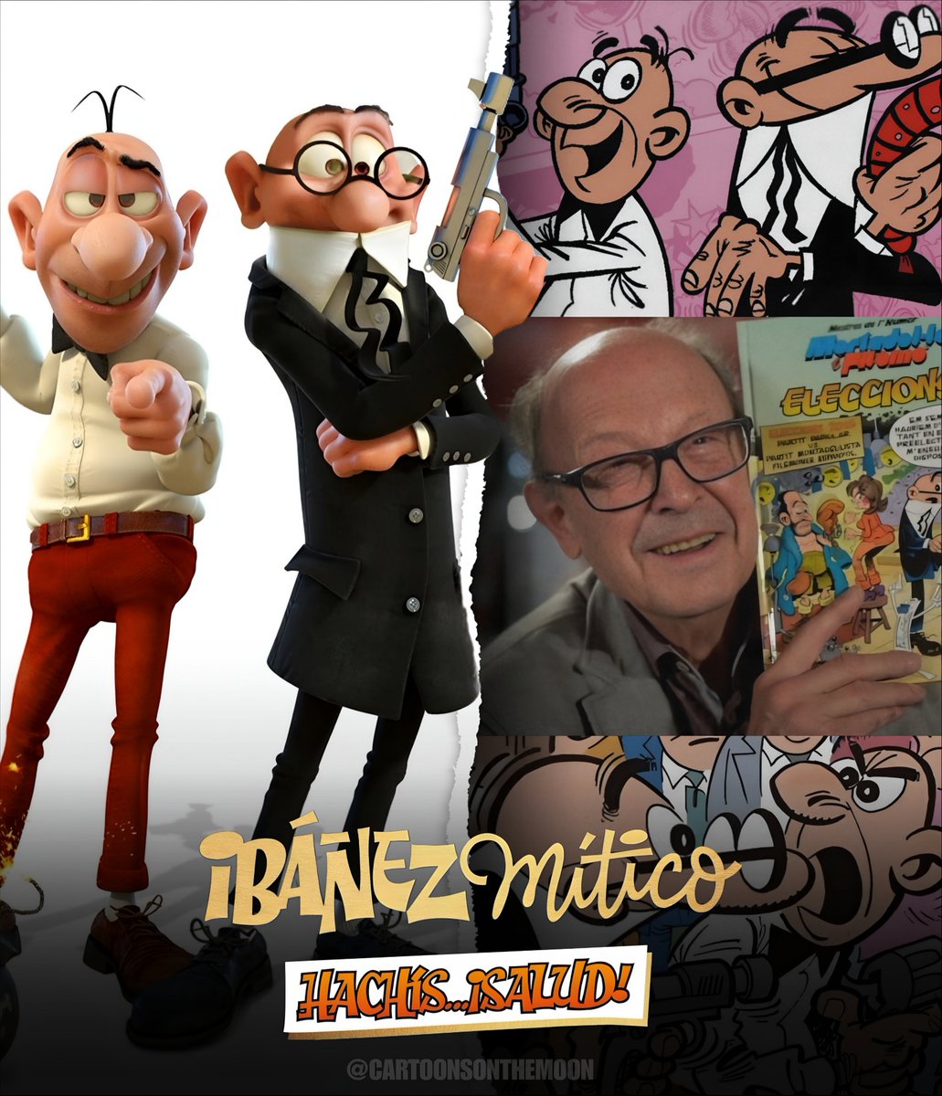 Dos años después de la muerte de su creador, Francisco Ibáñez, Mortadelo y Filemón regresan con un nuevo cómic:

Hachís... ¡Salud!

Una historieta del 2014 donde los agentes luchan por desmantelar una red de criminales y que nunca llegó a publicarse.  

Sale el 16 de octubre.