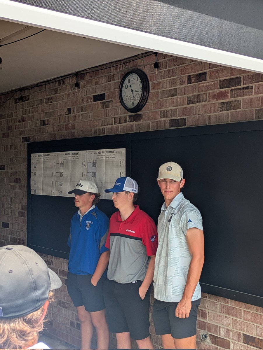 Congratulations to Boston Beatty and Brady Moore on qualifying for next week's <a href="/IHSAA1/">IHSAA</a> Regional.  Brady Moore is overall low medalist at 69.
