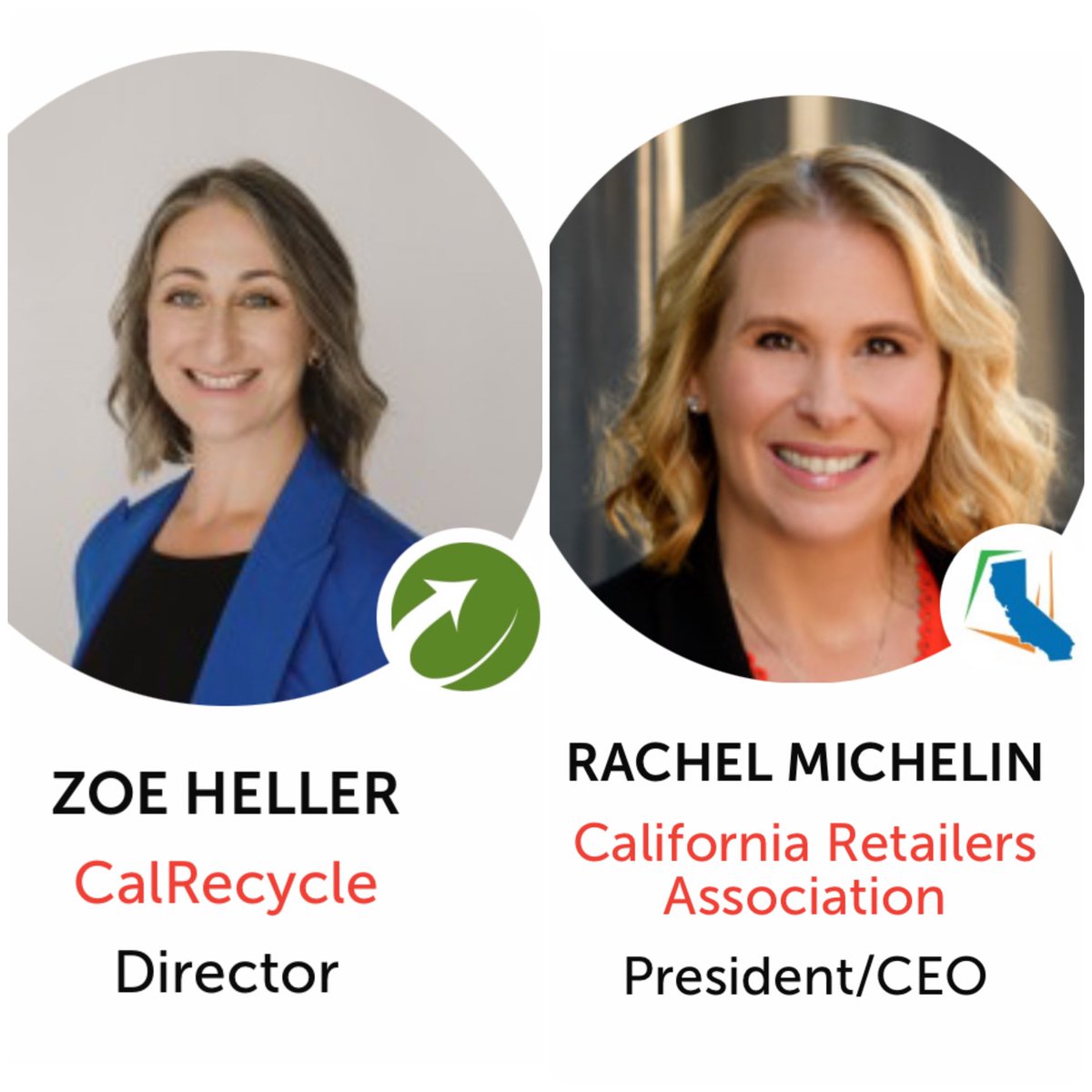 CaRetailers's tweet image. Its #worldenvironmentday & #CalRetailers appreciates the opps to learn/share about how to make #EPR & #productstewardship work for consumers, environment & economy. CRA's CEO @RachelEMichelin will join @CalRecycle Director Zoe Heller to talk #textilesepr at the #InnovationForum