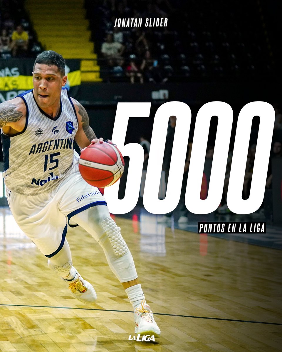 LigaNacional's tweet photo. 🤯 ¡5️⃣0️⃣0️⃣0️⃣ puntos en #LaLigaNacional para @JonySlider! ⭐️ https://t.co/6kWzhBYGNz