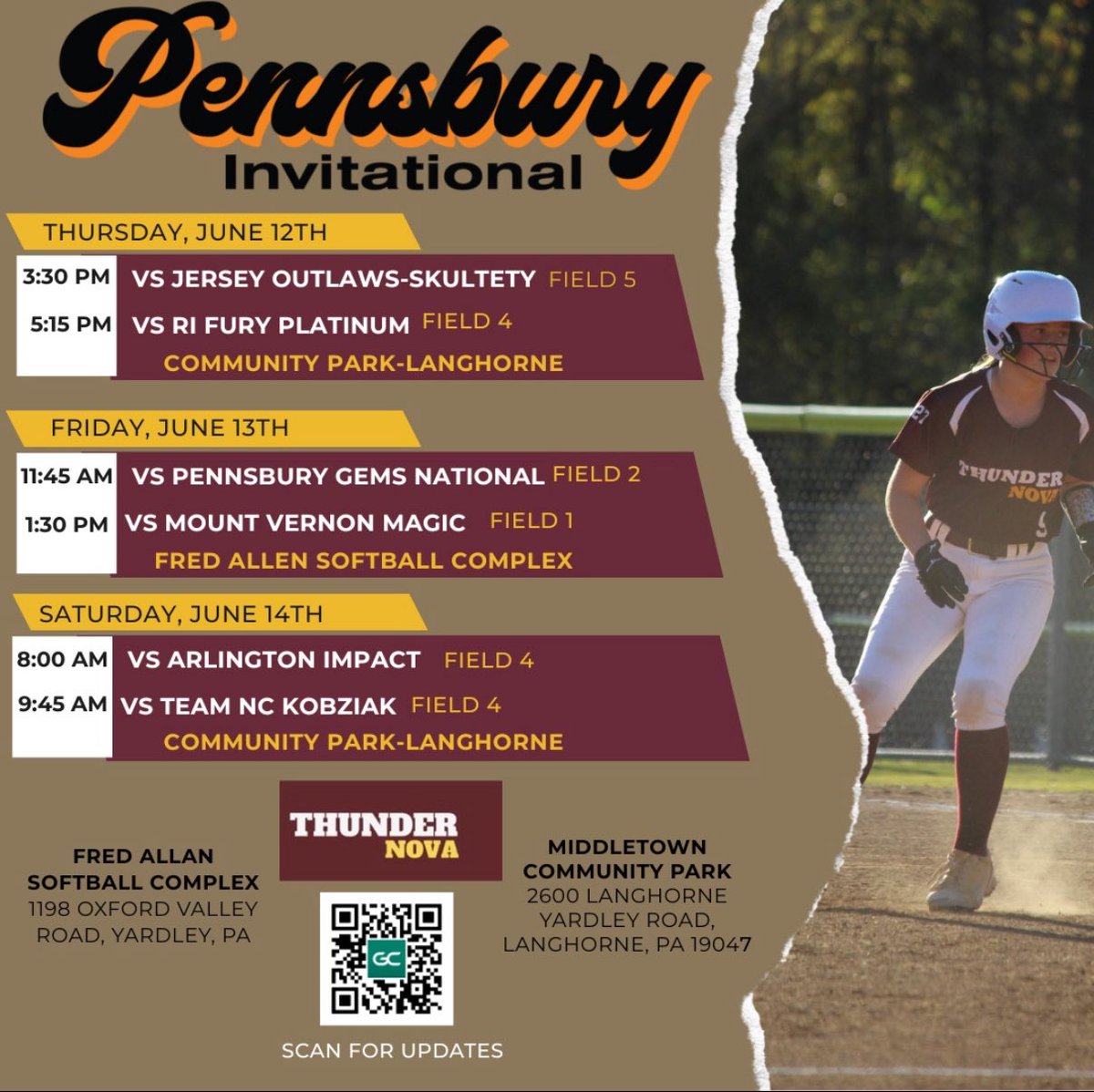 Super excited to hit the field a week from today with TST!