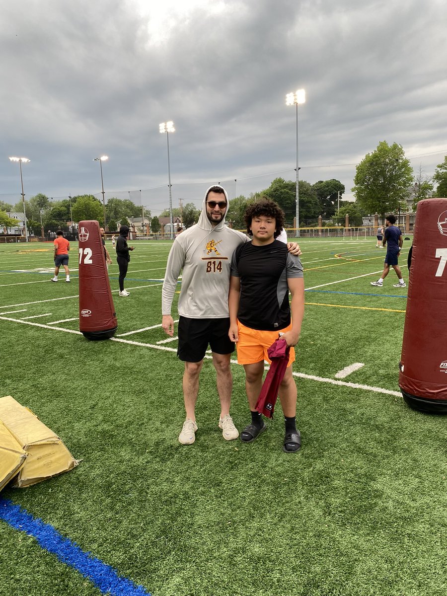 Thank you coaches and the rest of the Gannon staff for giving me the opportunity to showcase my skills today.