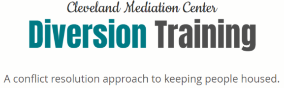 Cleveland Mediation Center- 2-day Diversion Training

11:00AM-3:00PM EST

June 10 &amp; 11, 2025
September 8 &amp; 9, 2025
December 9 &amp; 10, 2025

Registration- clevelandmediation.org/training