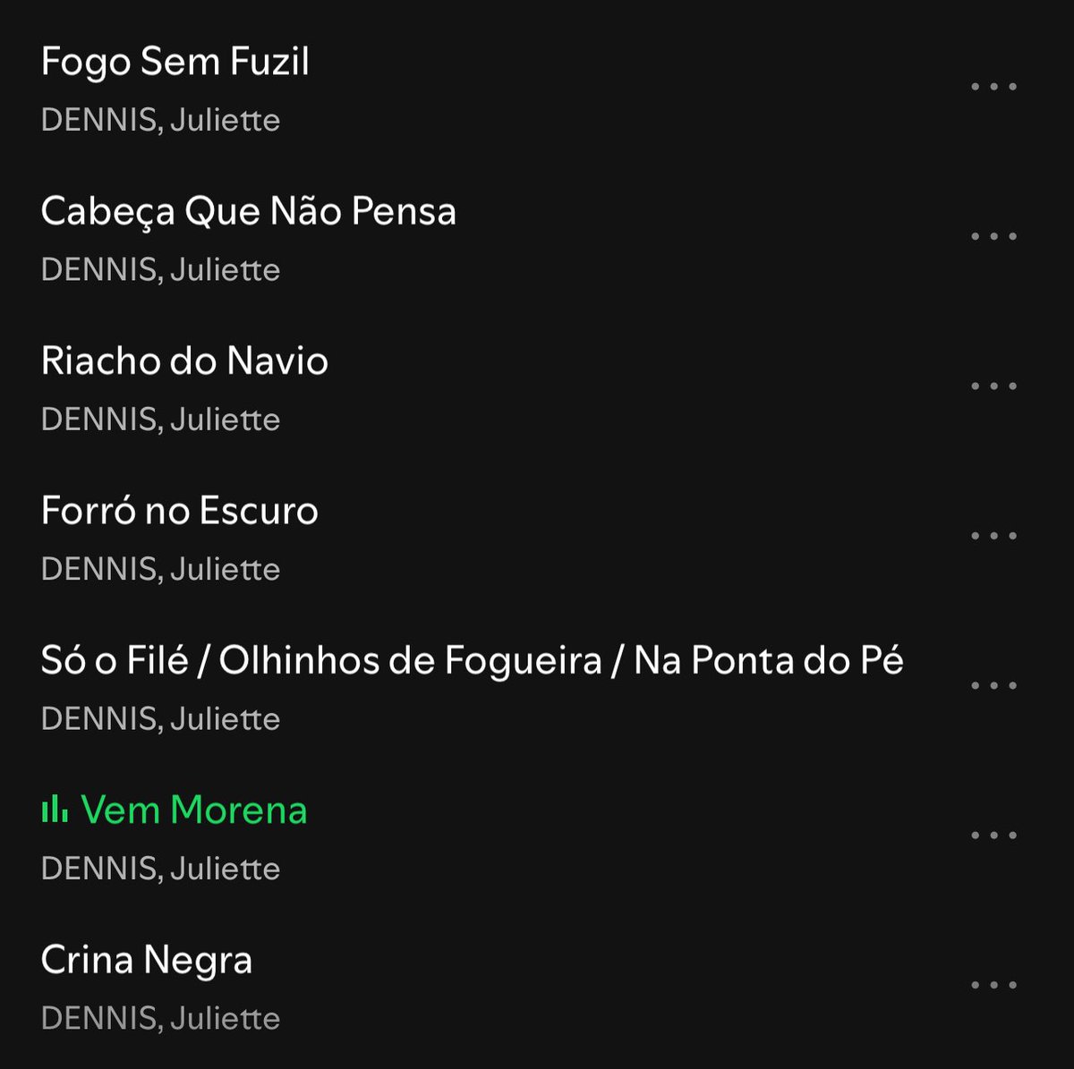dennisdj's tweet photo. Selecionamos só hits pro nosso #SãoJuão 🔥 @juliette https://t.co/stSQasHeVo