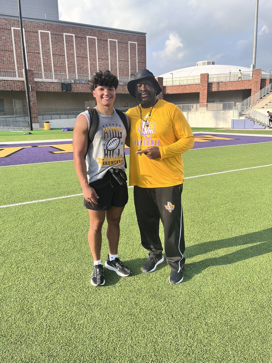 Colten Smith (@coltensgsmith) on Twitter photo Had a great camp today with <a href="/pvamufb_/">Prairie View A&M Football</a>
Thank you <a href="/coachfedd/">Clifford Fedd</a> for taking the time to speak with me after. I’m excited to connect with you again in the future! Had a great camp today with <a href="/pvamufb_/">Prairie View A&M Football</a>
Thank you <a href="/coachfedd/">Clifford Fedd</a> for taking the time to speak with me after. I’m excited to connect with you again in the future!