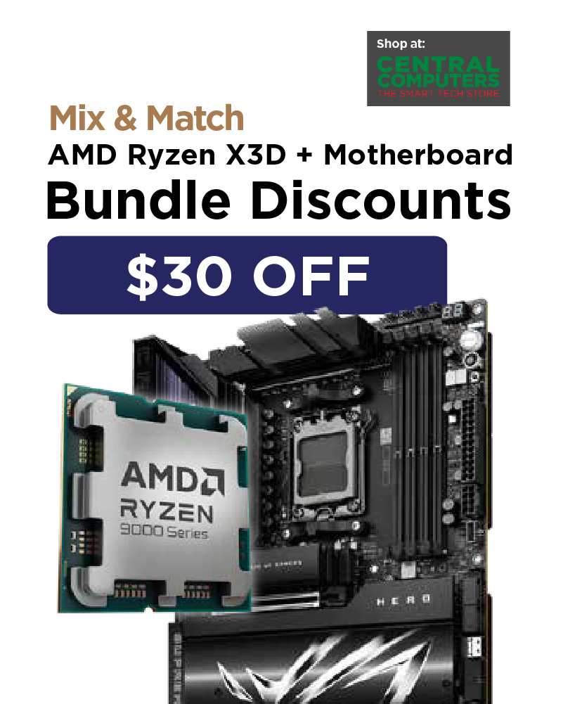 centralcomputer's tweet photo. Looking for a platform upgrade?
Get $30 off when bundle a Ryzen X3D CPU and select motherboards (ASUS, ASRock, Gigabyte, and MSI)
Shop Now⬇️
https://t.co/0QJHiZWzAT
#AMD #RyzenX3D #Gigabyte #ASUS #ASRock #MSI #bundlediscount https://t.co/b50rssCNbx
