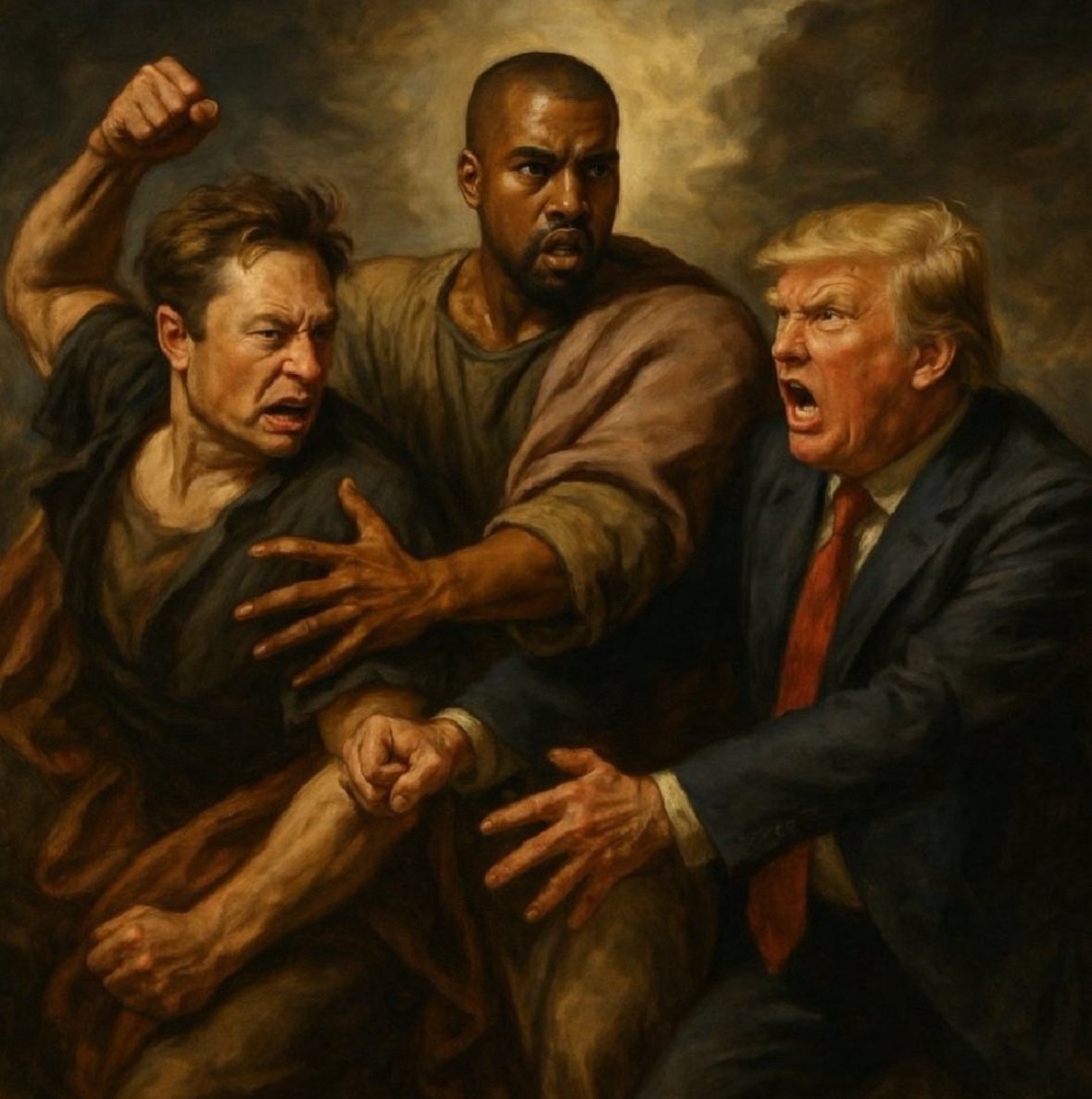 This is drake vs kendrick for republicans
