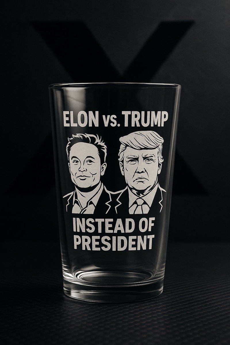 #Trump vs #ElonMusk 

I make custom cups 🤷🏽‍♂️

teddyetchco.etsy.com