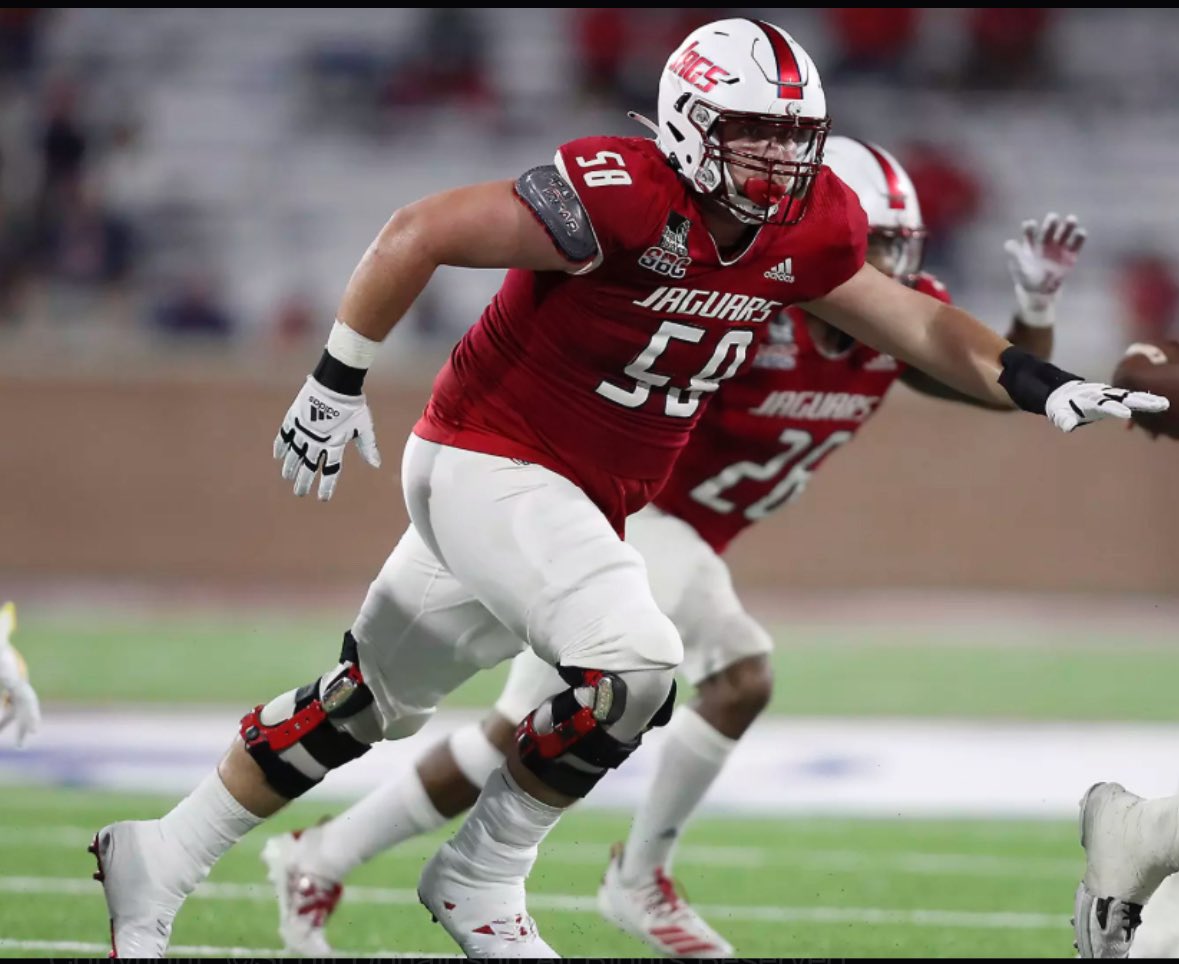 trentbarwick22's tweet photo. I will be attending the south Alabama Oline Dline camp June 7th 
#AGTG 
@Coach_JO_ @_CoachSteckel @JagsFB_Recruits https://t.co/IbTkZbCdxI