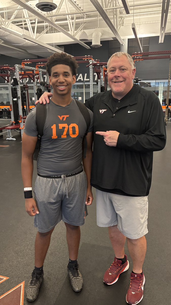 Shane Griffin (@shanegriffin804) on Twitter photo Had an amazing day at the Virginia Tech camp. <a href="/HokiesFB/">Virginia Tech Football</a> <a href="/Manchester_FB/">Manchester_Football</a> Had an amazing day at the Virginia Tech camp. <a href="/HokiesFB/">Virginia Tech Football</a> <a href="/Manchester_FB/">Manchester_Football</a>