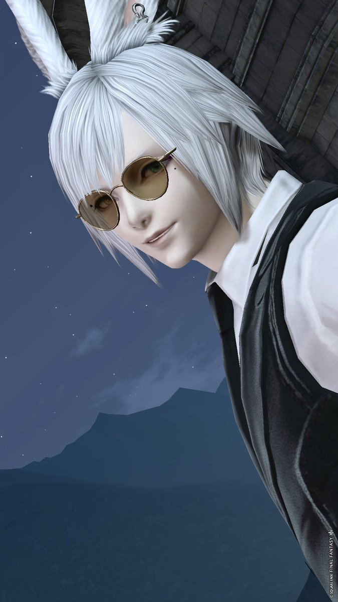 あれ…？夜……

 #おはウサ  #うさお  #FFXIV