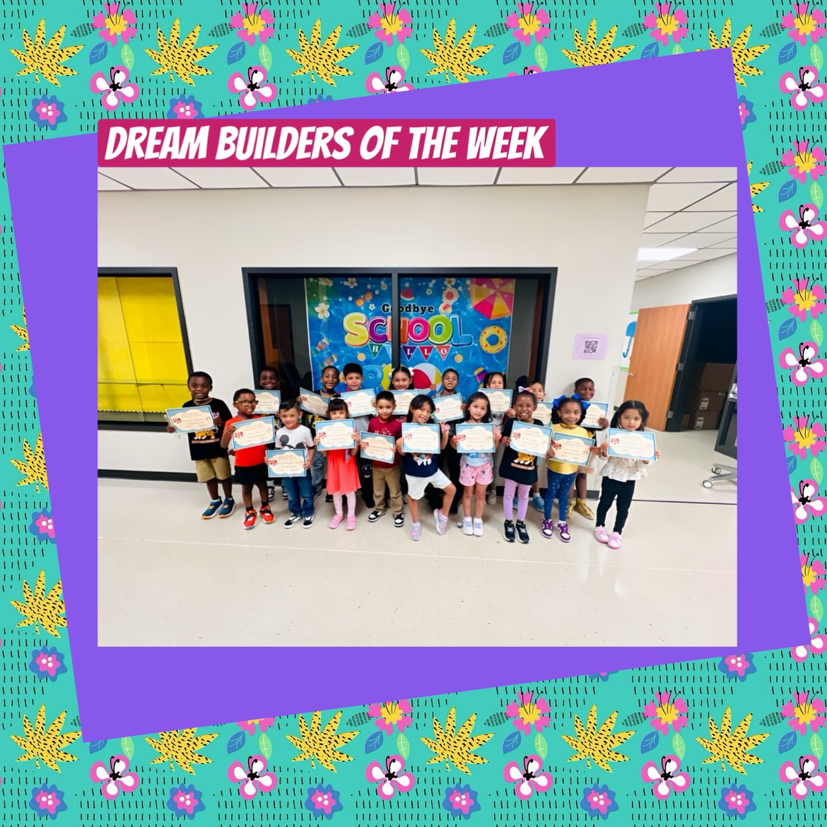 Brenda K. Sanchez, M.Ed. (@bksanchez7) on Twitter photo Dream Builders of the Week! 🌟 Proud of these shining stars! #DreamBuilders <a href="/Jones_AISD/">Jones Primary School</a> <a href="/Magrill_AISD/">Magrill Primary School</a> <a href="/Primary_AISD/">Aldine ISD Early Learning</a> Dream Builders of the Week! 🌟 Proud of these shining stars! #DreamBuilders <a href="/Jones_AISD/">Jones Primary School</a> <a href="/Magrill_AISD/">Magrill Primary School</a> <a href="/Primary_AISD/">Aldine ISD Early Learning</a>