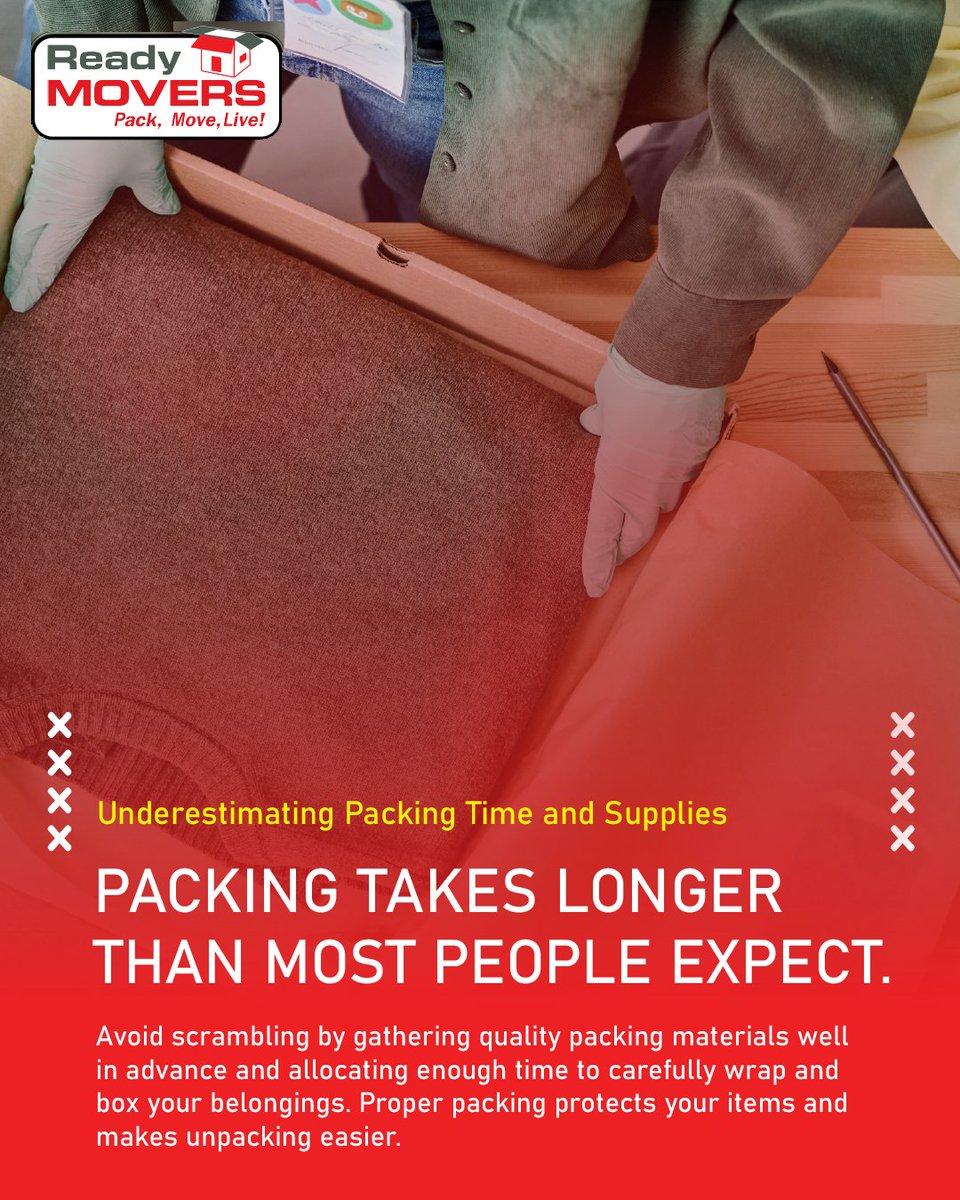 ReadyMovers's tweet image. 📦 Underestimating packing time? Don’t get caught rushing! Quality materials + early prep = a smooth move. Call Ready Movers 📞 1300 787 934 💪 #INTERSTATEREMOVALISTS #MOVINGINTERSTATE #STRESSFREEMOVE