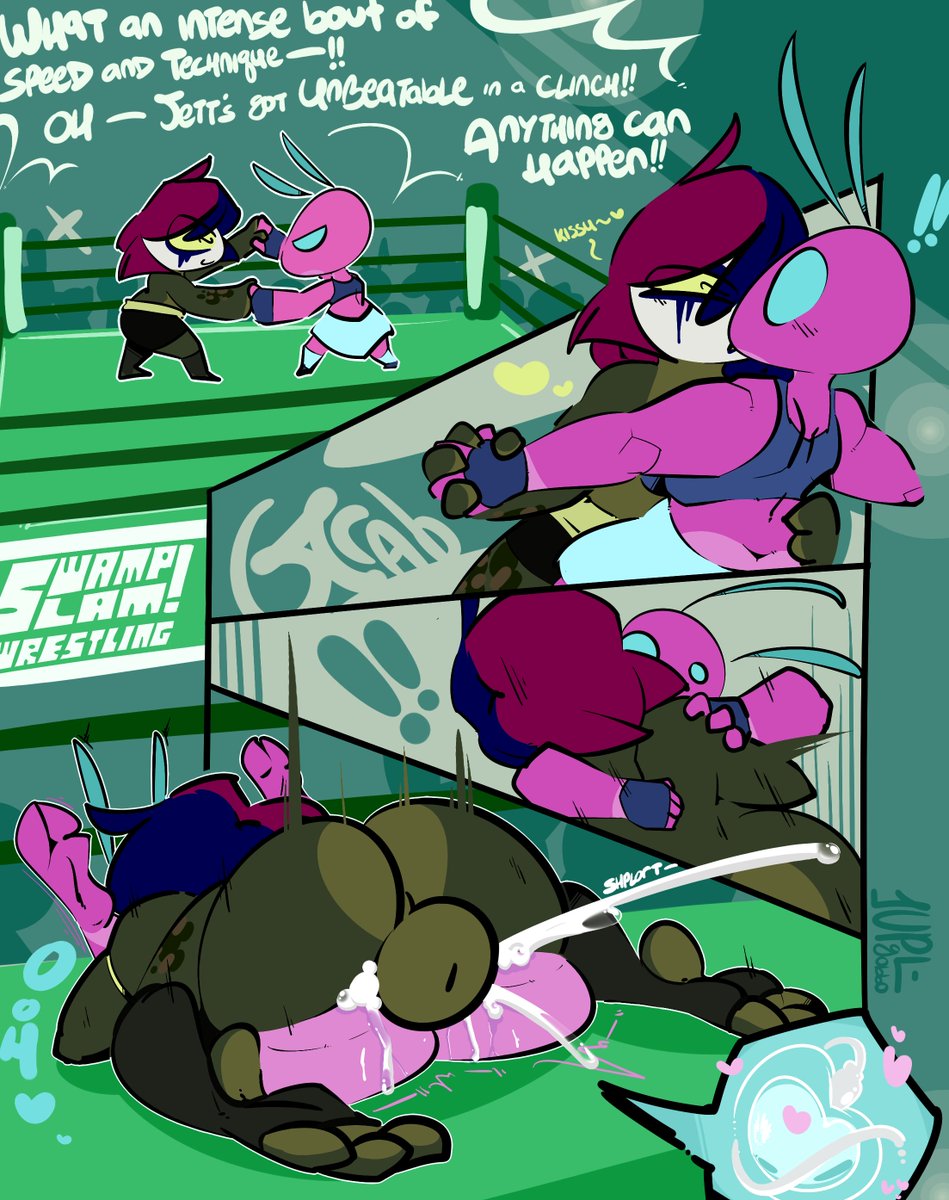 Finding an opportunity for a good side hustle and training method, Bea enters the ring as The Unbeatable!
...although with matches like these, she's gonna be worrying people think the title is ironic💢
🎨 by <a href="/1upGobbo/">Jenny "JJ" Jay</a>