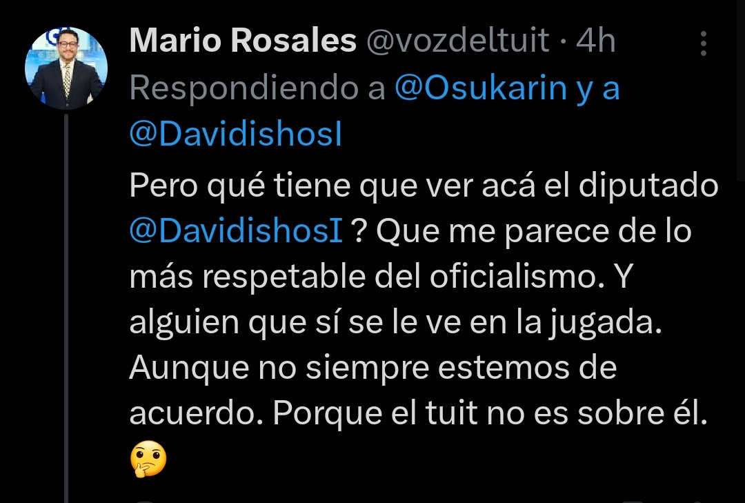 K'uxaj (@mnaojil) on Twitter photo El incoherente o contradictorio <a href="/vozdeltuit/">Mario Rosales</a> (además de vendido, desinformador)
No le gusta que los jóvenes estén en cargos públicos pero allí reconoce a <a href="/DavidishosI/">Illescas. 🌱</a> (x cierto buena iniciativa, ojalá ya haya aprendido a ko aparentar visitas oficiales con tal de ver a la sele ⚽ El incoherente o contradictorio <a href="/vozdeltuit/">Mario Rosales</a> (además de vendido, desinformador)
No le gusta que los jóvenes estén en cargos públicos pero allí reconoce a <a href="/DavidishosI/">Illescas. 🌱</a> (x cierto buena iniciativa, ojalá ya haya aprendido a ko aparentar visitas oficiales con tal de ver a la sele ⚽