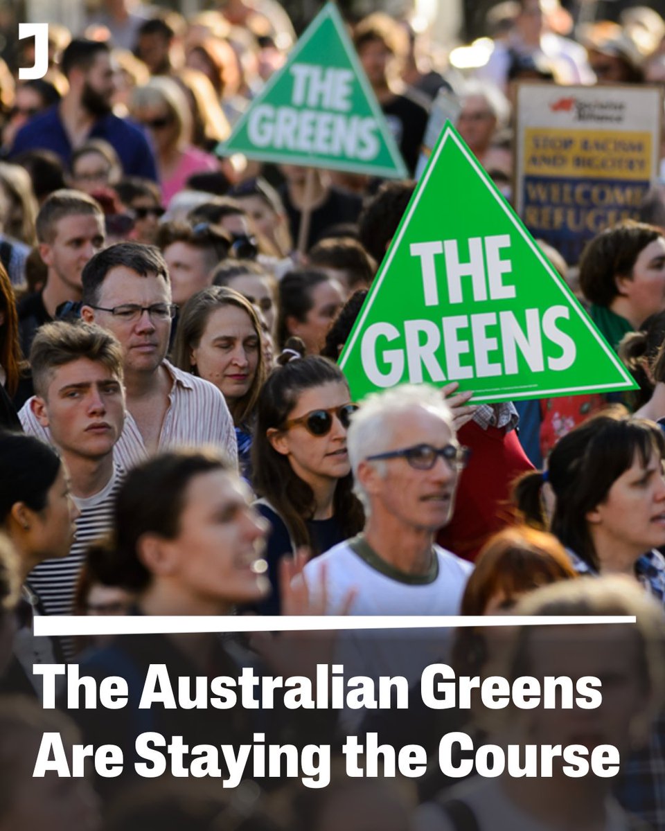 JacobinAust's tweet image. May’s federal election delivered a setback for the Greens. But they’re doubling down on a program centered around the cost-of-living crisis and redistribution.

jacobin.com/2025/06/austra…