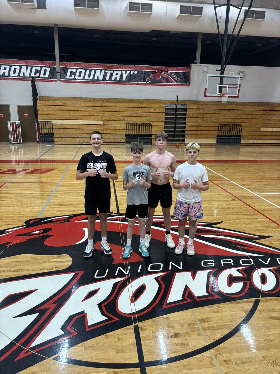 Open Gym Scrimmage Champions

With a decisive 4-1 series record

Keagan Vermeer C/O 2028
Miles Grzyb C/O 2029
Jake Goessl C/O 2028
Santos “Junior” Paredes C/O 2029