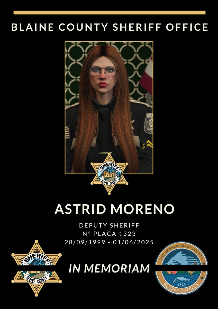 InfamesLEO's tweet image. La Deputy Sheriff Bonus I Astrid Moreno y la Police Officer III Chloe Pearce perdieron su vida durante el transcurso de esta semana.

Nuestros corazones y nuestros pensamientos están con sus familias.

Descansen en paz  y que tengan un buen servicio allá donde estén.