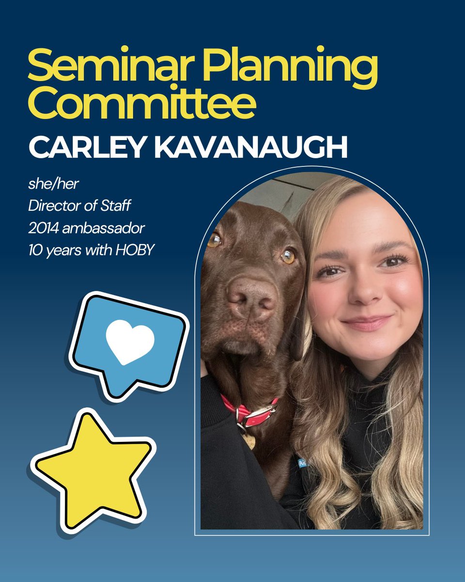 HOBYMichigan's tweet photo. HEY HOBY! 📣 Meet the Seminar Planning Committee (SPC)! This team of outstanding volunteers 🙆‍♀️ spent the past several months recruiting volunteers and students and designing a weekend of learning and fun! 💙
#HOBY #HOBYMI #HOBYMICHIGAN https://t.co/QIzTiRaFvq