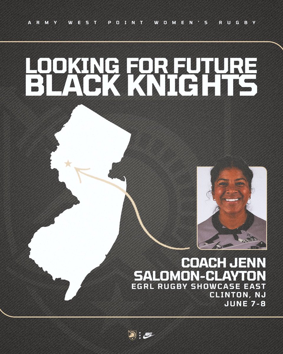 Looking for future Black Knights ⚔️

We'll be out on the road this weekend looking for future Black Knights - keep an eye out for Coach Salomon-Clayton Saturday and Sunday!

#GoArmy