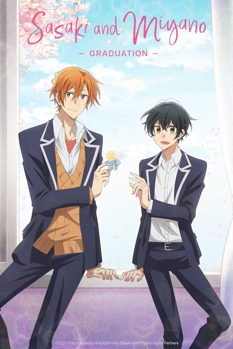 The school year is coming to a close, but Sasaki and Miyano still have special moments together 🎓✨ The English Dub of Sasaki and Miyano: Graduation is now available!

✨WATCH: got.cr/sasaki-miyanoD…