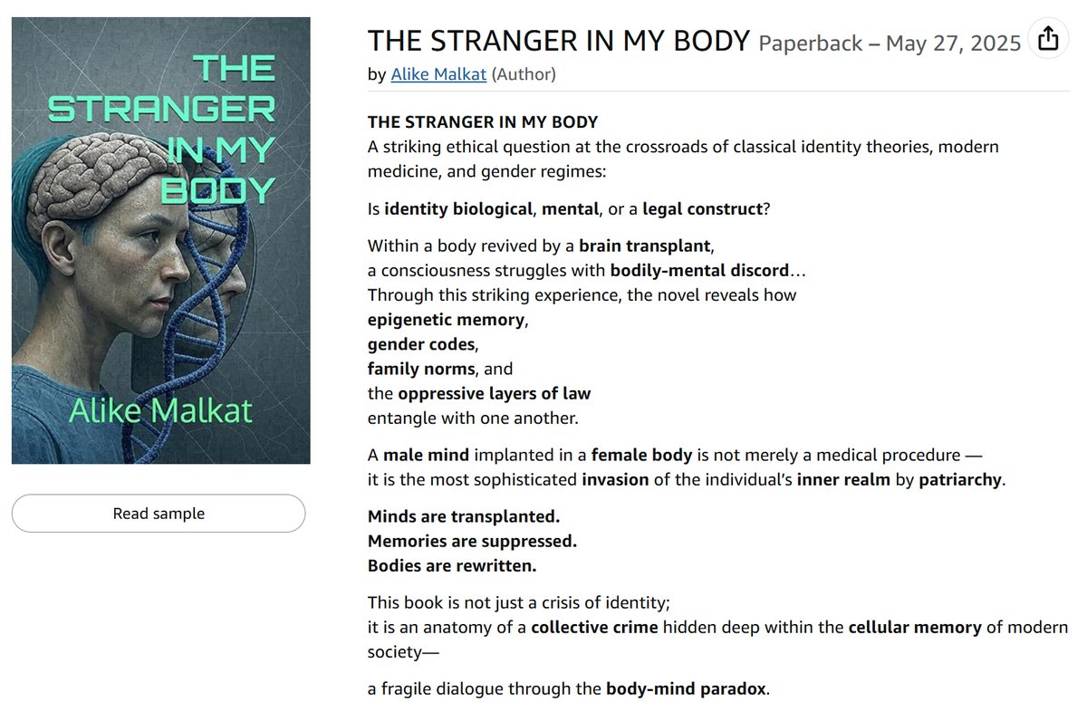 TStrngrInMyBody's tweet image. I'm just a book, don't be afraid of me.
amazon.com/dp/B0FBKLCY1V
#Books #BookLovers #Bookstagram #BookWorm #BookNerd #AmReading #Bibliophile #BooksBooksBooks #ReadingIsFun #BookReview #GreatReads #MustRead #NonFiction #Fiction #BookAddict #read #KindleUnlimited #CurrentlyReading