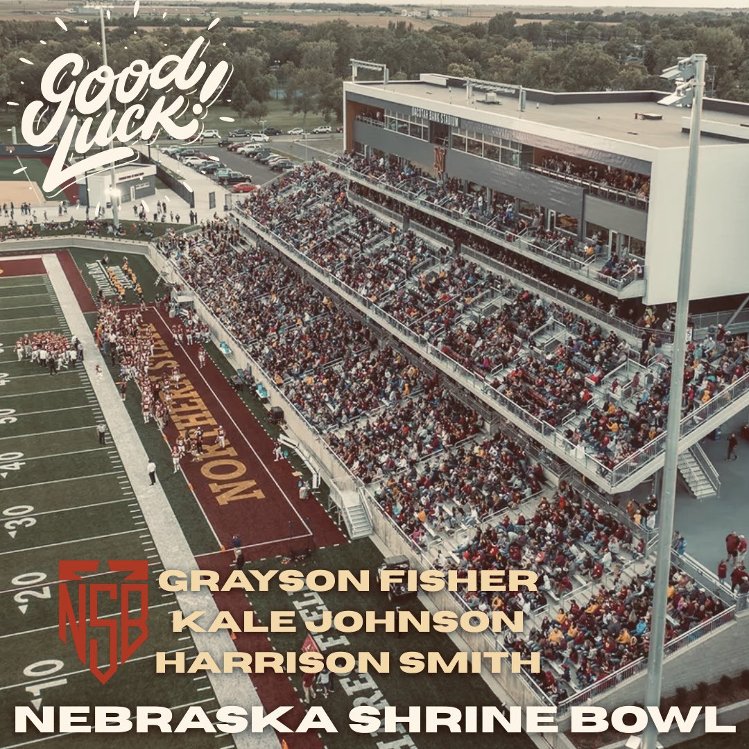 Northern State Football🐺 🏈 (@nsuwolves_fb) on Twitter photo Good luck to our incoming student athletes this weekend in both the <a href="/sdfbca/">SoDak Football Coaches Association</a> All Star Game and the <a href="/NEShrineBowl/">Nebraska Shrine Bowl</a> ‼️‼️ Good luck to our incoming student athletes this weekend in both the <a href="/sdfbca/">SoDak Football Coaches Association</a> All Star Game and the <a href="/NEShrineBowl/">Nebraska Shrine Bowl</a> ‼️‼️
