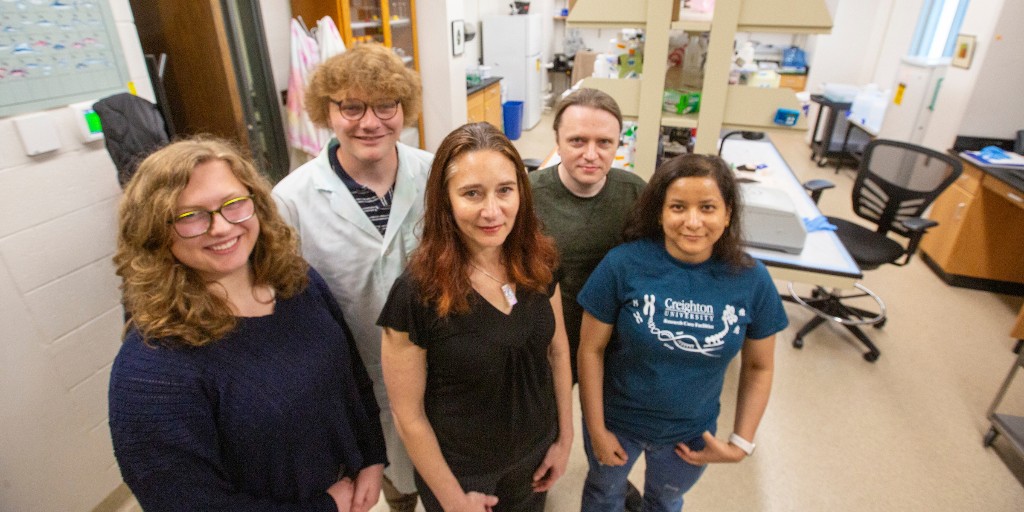 PresHendrickson's tweet image. I want to congratulate @creightonsom&apos;s Dr. Allison Coffin on her recent @NIH grant. Dr. Coffin’s work on medicine&apos;s effects on hearing not only has the potential to change lives but will provide meaningful opportunities for our students to engage in meaningful research.