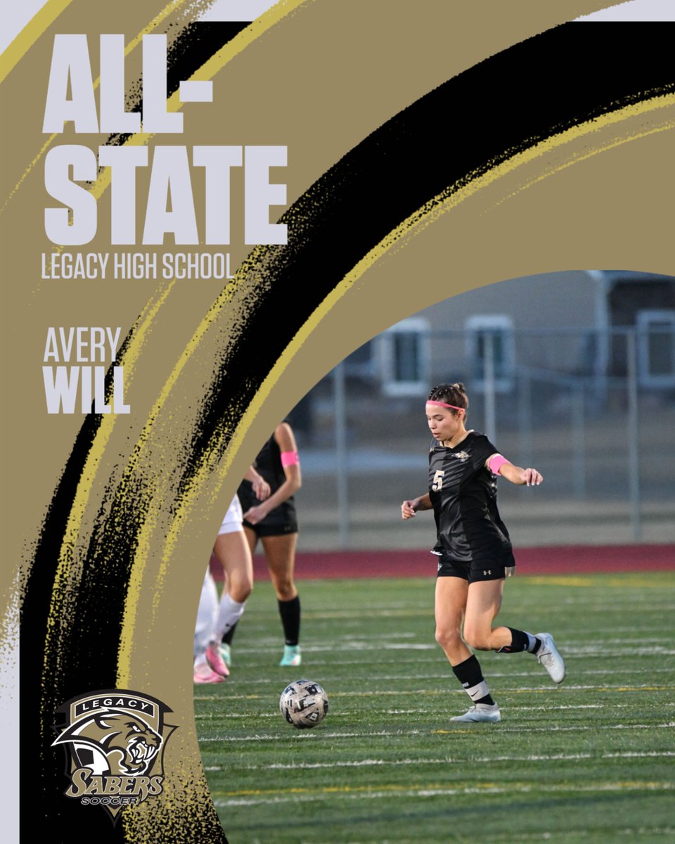Congratulations to Avery being named All-State Second Team! This is Avery's second time being named All-State! Congratulations Avery!